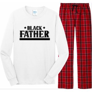 Black Father Father's Day Classic Long Sleeve Pajama Set