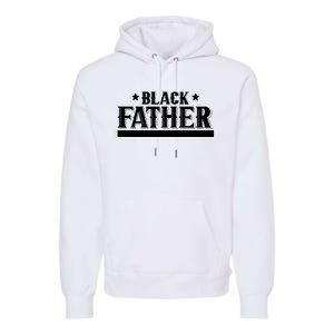 Black Father Father's Day Classic Premium Hoodie