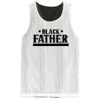 Black Father Father's Day Classic Mesh Reversible Basketball Jersey Tank