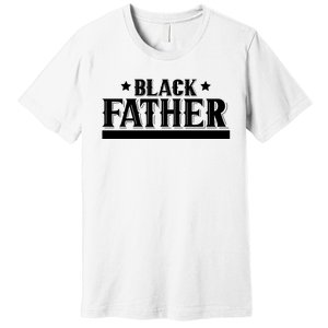 Black Father Father's Day Classic Premium T-Shirt