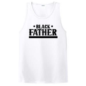 Black Father Father's Day Classic PosiCharge Competitor Tank