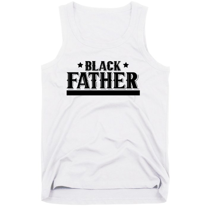 Black Father Father's Day Classic Tank Top