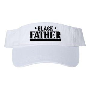 Black Father Father's Day Classic Valucap Bio-Washed Visor