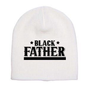 Black Father Father's Day Classic Short Acrylic Beanie