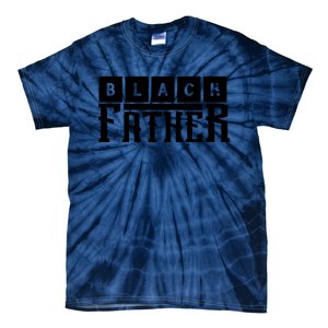 Black Father Father's Day Gift Tie-Dye T-Shirt