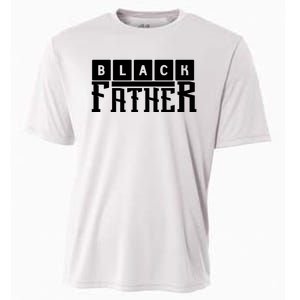 Black Father Father's Day Gift Cooling Performance Crew T-Shirt