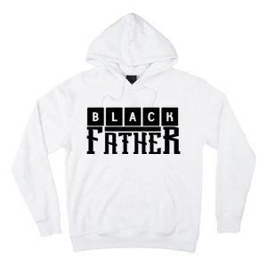 Black Father Father's Day Gift Hoodie