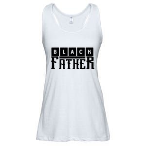 Black Father Father's Day Gift Ladies Essential Flowy Tank