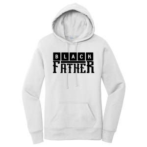 Black Father Father's Day Gift Women's Pullover Hoodie