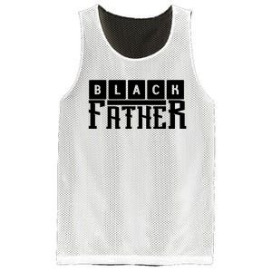 Black Father Father's Day Gift Mesh Reversible Basketball Jersey Tank