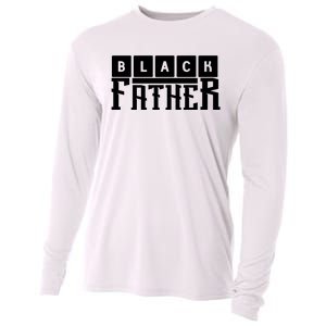 Black Father Father's Day Gift Cooling Performance Long Sleeve Crew