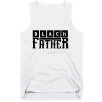 Black Father Father's Day Gift Tank Top