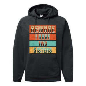 Beware Funny Family Performance Fleece Hoodie