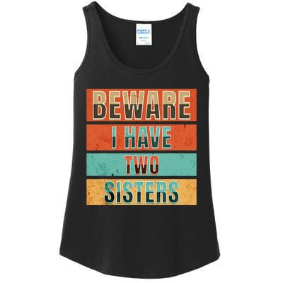 Beware Funny Family Ladies Essential Tank