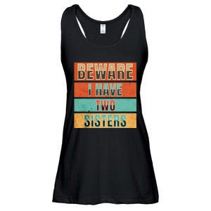 Beware Funny Family Ladies Essential Flowy Tank