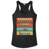 Beware Funny Family Ladies PosiCharge Competitor Racerback Tank