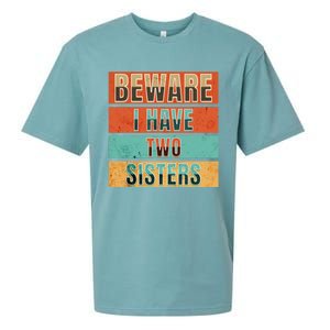 Beware Funny Family Sueded Cloud Jersey T-Shirt