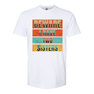 Beware Funny Family Softstyle CVC T-Shirt