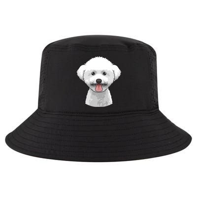 Bichon Frise Face Cute Bichon Frise Dog Funny Design Funny Gift Cool Comfort Performance Bucket Hat