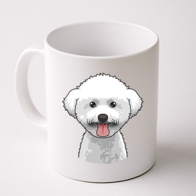 Bichon Frise Face Cute Bichon Frise Dog Funny Design Funny Gift Coffee Mug