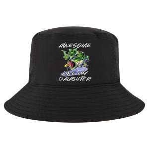 Bass Fishing Father's Day Awesome Like My Daughter Cool Comfort Performance Bucket Hat