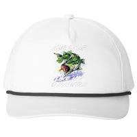 Bass Fishing Father's Day Awesome Like My Daughter Snapback Five-Panel Rope Hat