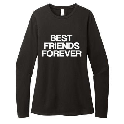 Best Friends Forever Bff Matching Friends Womens CVC Long Sleeve Shirt