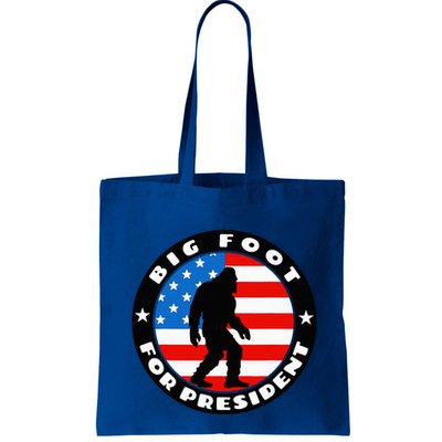 Big Foot For President Usa Flag Sasquatch Silhouette Bag