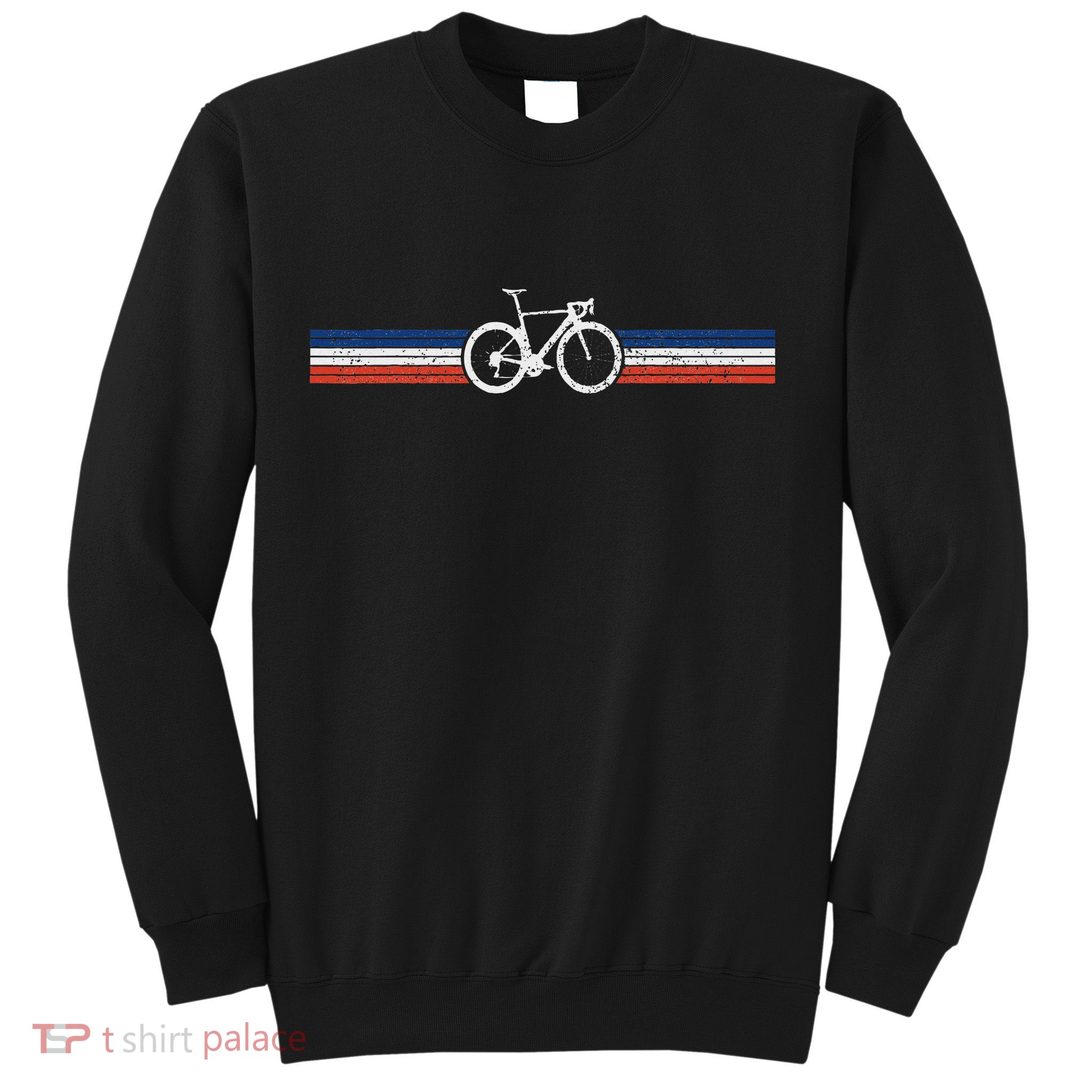 Bicycle France Flag Road Bike Cyclist Sweatshirt