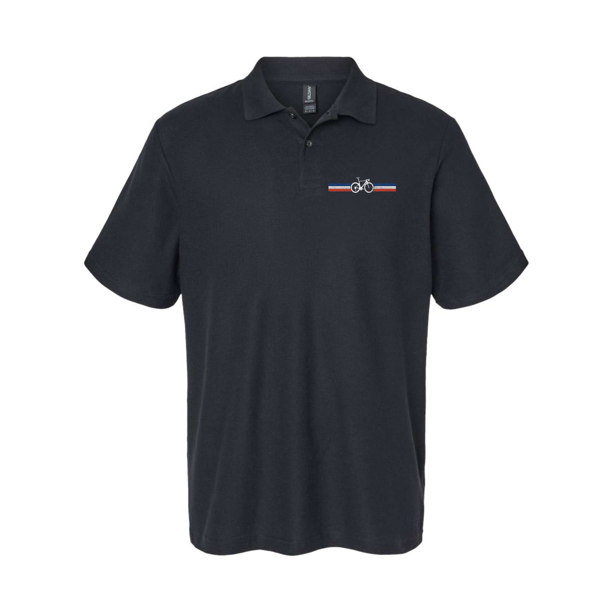 Bicycle France Flag Road Bike Cyclist Polo