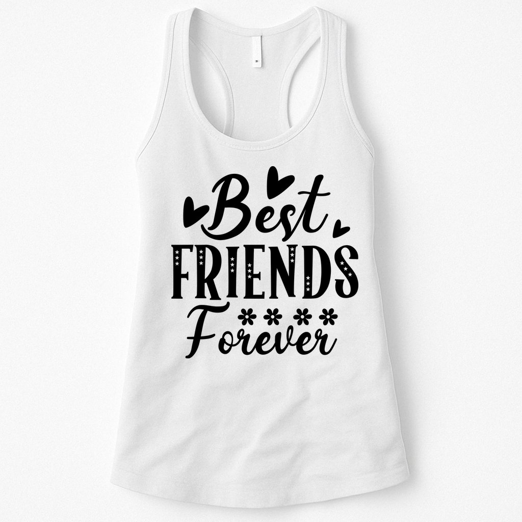 Best Friends Forever01 Womens Tank Top