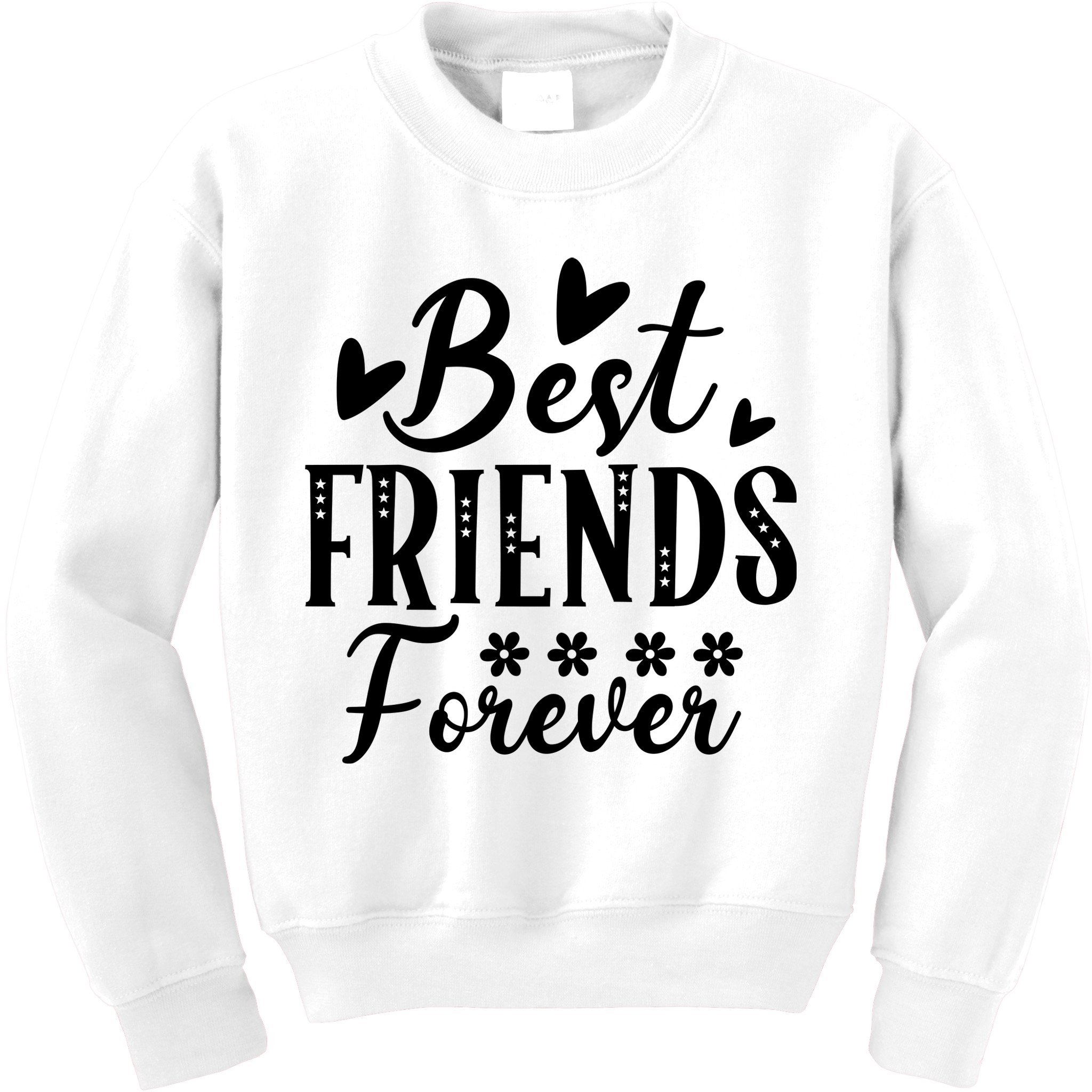 Best Friends Forever01 Kids Sweatshirt