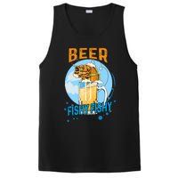 Beer Fishy Fishy Beer Fish Lover Funny Blue Sky PosiCharge Competitor Tank