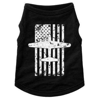 B17 Flying Fortress Wwii Bomber Airplane Pilot Cool Gift Doggie Tank