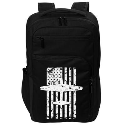 B17 Flying Fortress Wwii Bomber Airplane Pilot Cool Gift Impact Tech Backpack