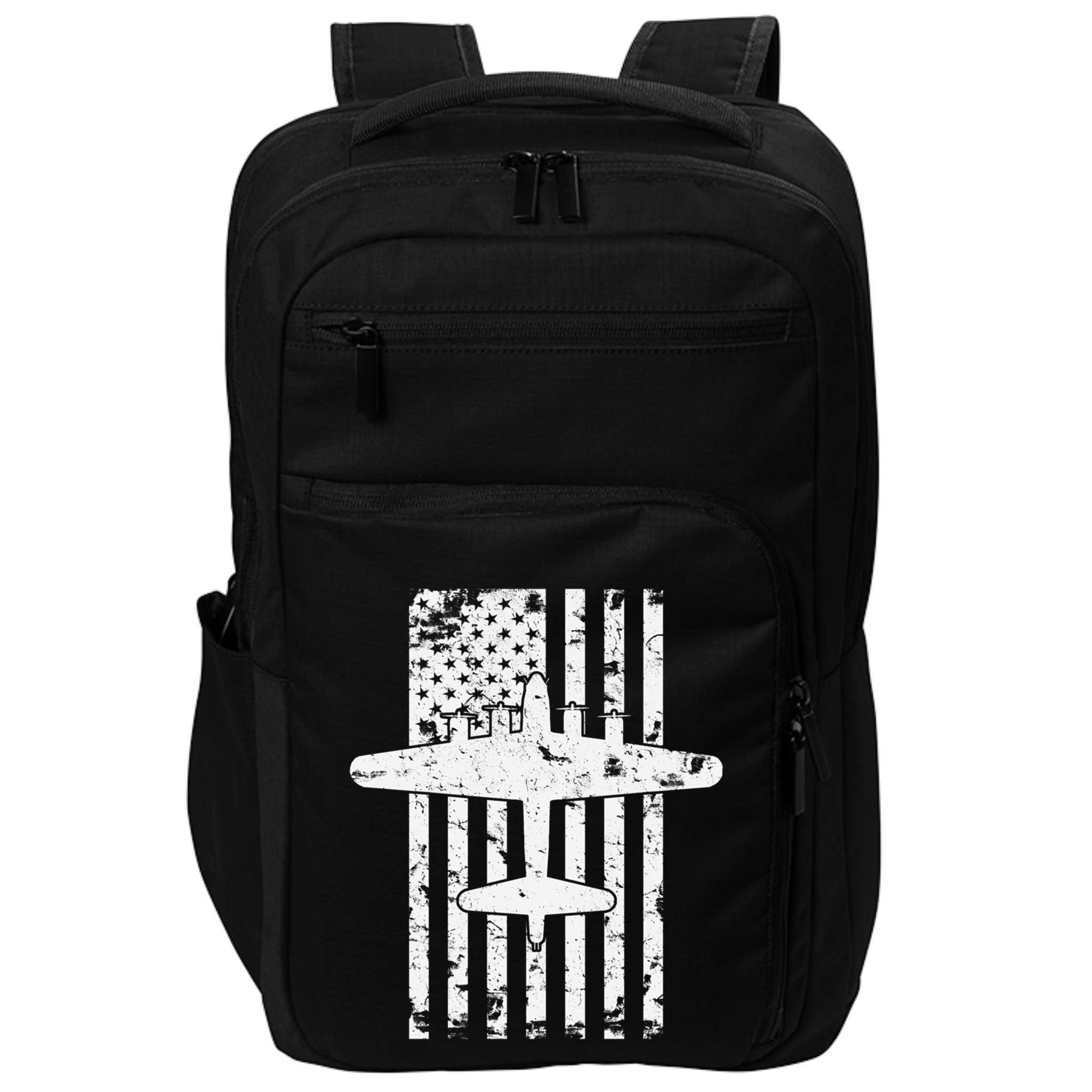 B17 Flying Fortress Wwii Bomber Airplane Pilot Cool Gift Impact Tech Backpack