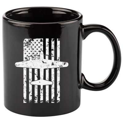 B17 Flying Fortress Wwii Bomber Airplane Pilot Cool Gift 11oz C Handle Ceramic Mug