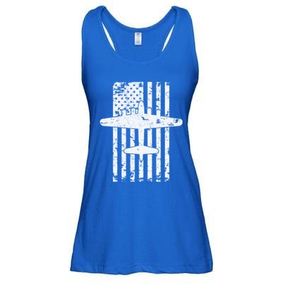 B17 Flying Fortress Wwii Bomber Airplane Pilot Cool Gift Ladies Essential Flowy Tank