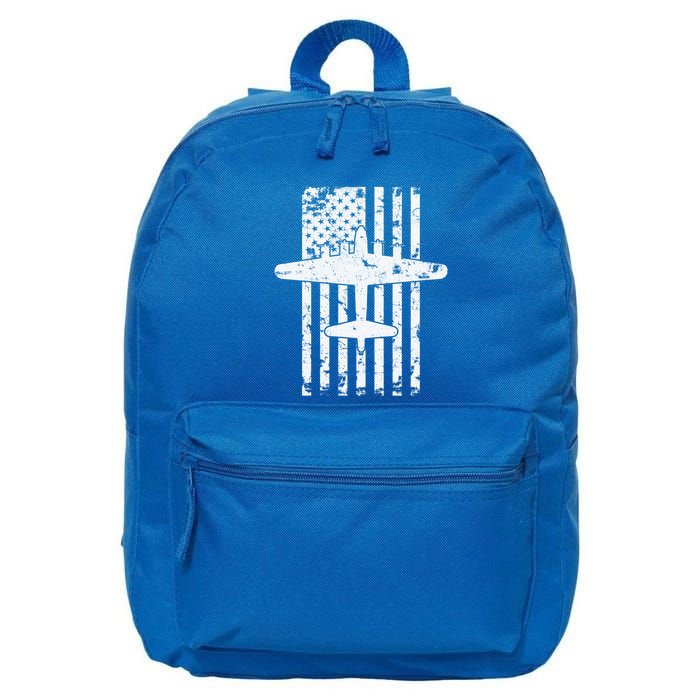 B17 Flying Fortress Wwii Bomber Airplane Pilot Cool Gift 16 in Basic Backpack