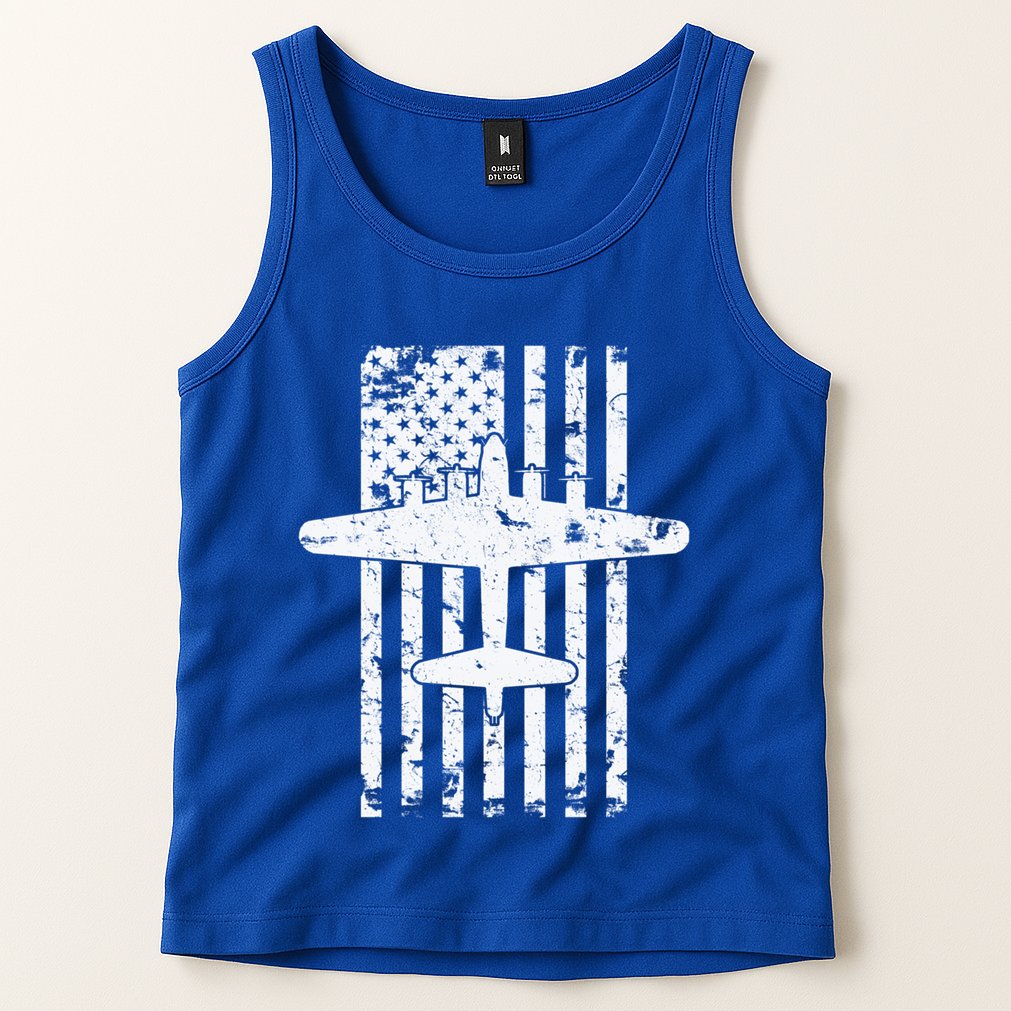 B17 Flying Fortress Wwii Bomber Airplane Pilot Cool Gift Tank Top