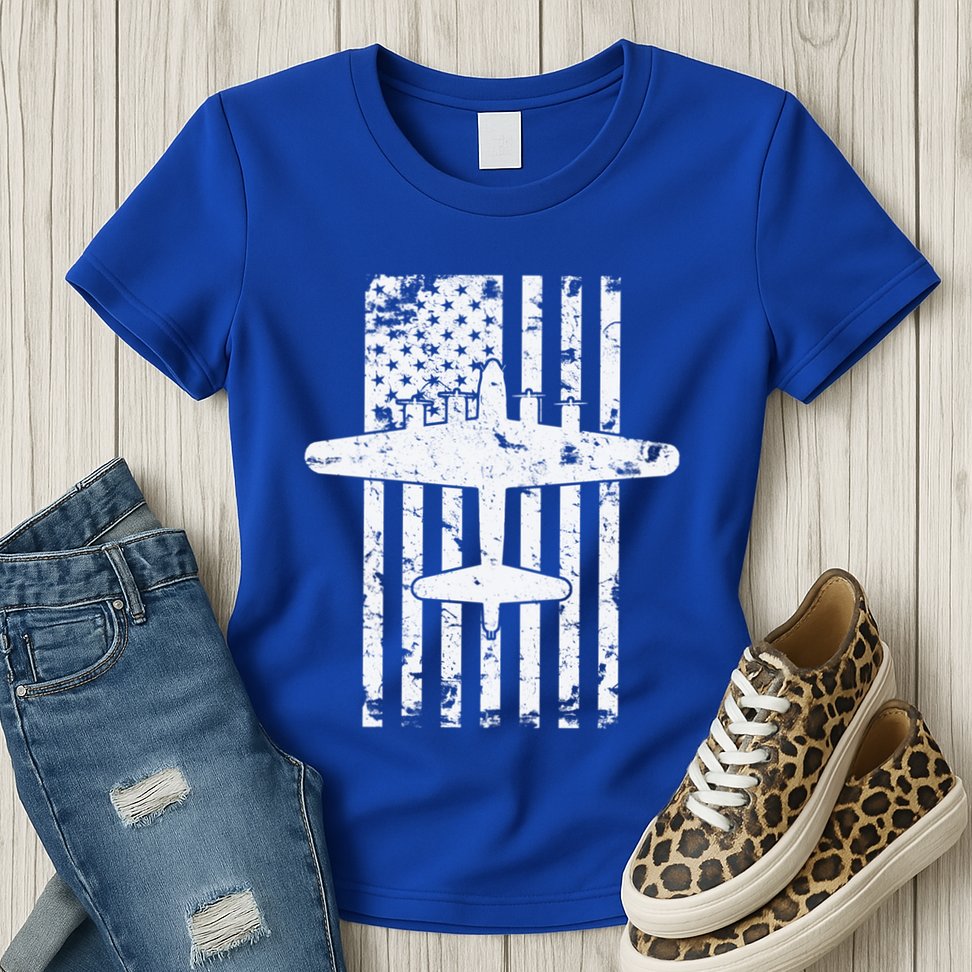 B17 Flying Fortress Wwii Bomber Airplane Pilot Cool Gift Womens T-Shirt