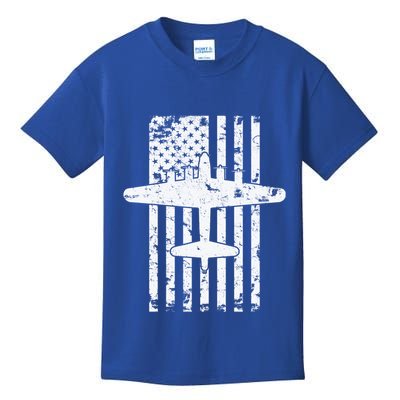 B17 Flying Fortress Wwii Bomber Airplane Pilot Cool Gift Kids T-Shirt