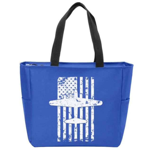 B17 Flying Fortress Wwii Bomber Airplane Pilot Cool Gift Zip Tote Bag