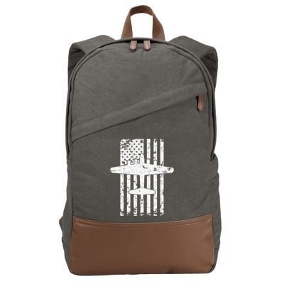 B17 Flying Fortress Wwii Bomber Airplane Pilot Cool Gift Cotton Canvas Backpack