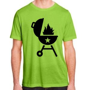 Bbq Fire Flames Great Gift Adult ChromaSoft Performance T-Shirt