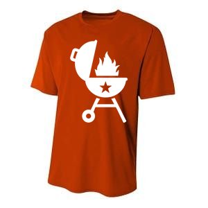 Bbq Fire Flames Great Gift Performance Sprint T-Shirt