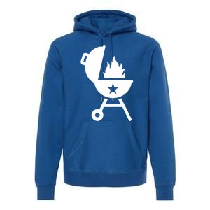 Bbq Fire Flames Great Gift Premium Hoodie