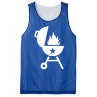 Bbq Fire Flames Great Gift Mesh Reversible Basketball Jersey Tank