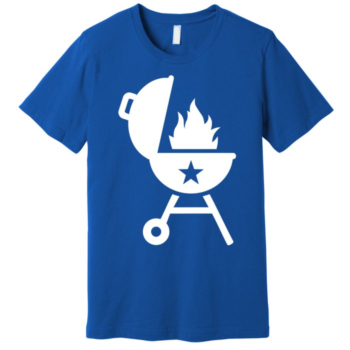 Bbq Fire Flames Great Gift Premium T-Shirt