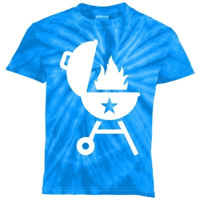 Bbq Fire Flames Great Gift Kids Tie-Dye T-Shirt